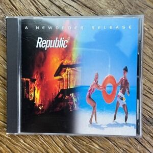 New Order Republic CD 1993 Qwest Records 9 45250-2 Alternative Rock Synth-pop